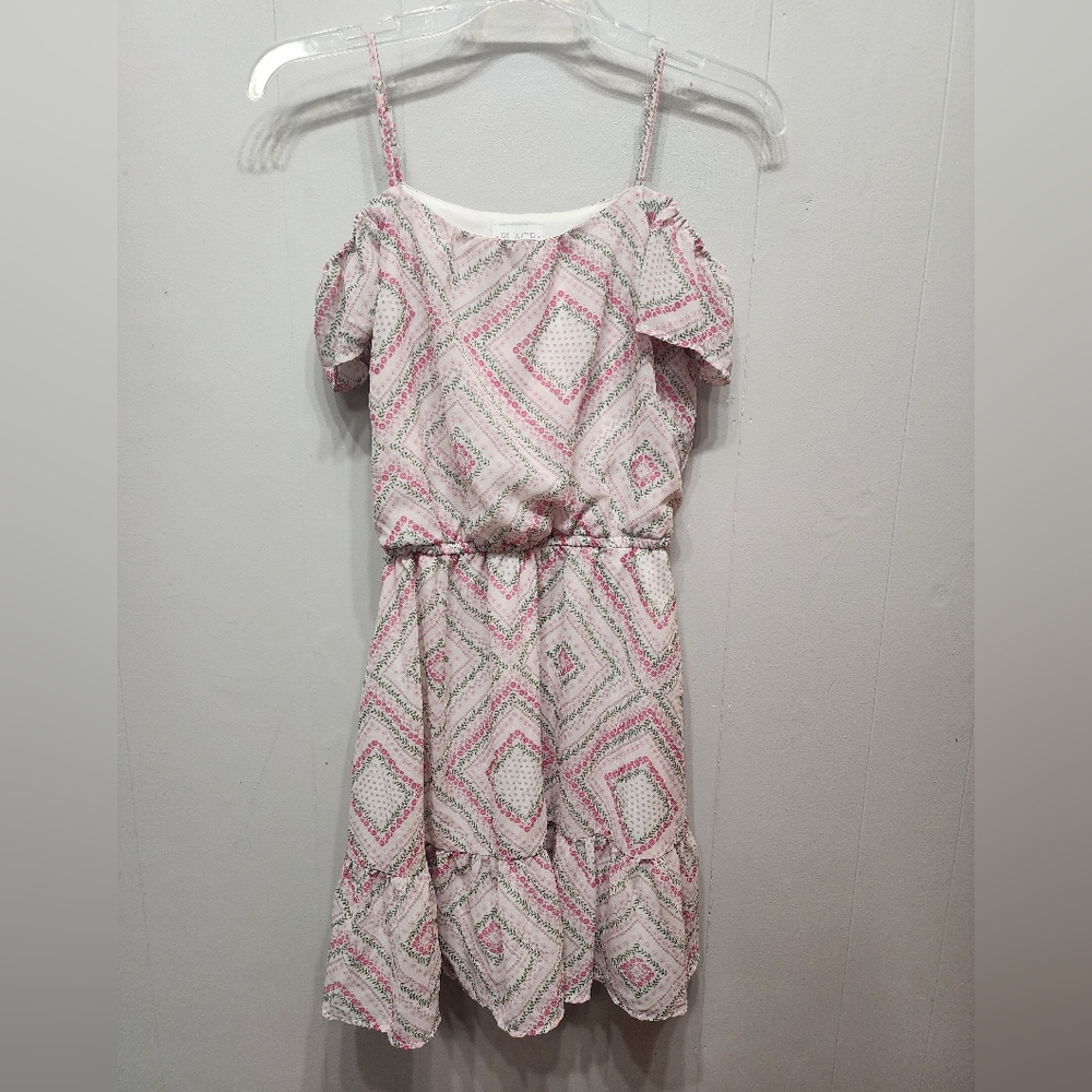 Place Dress Girl's XL 14 Sleeveless Multicolor Casual‎ B851